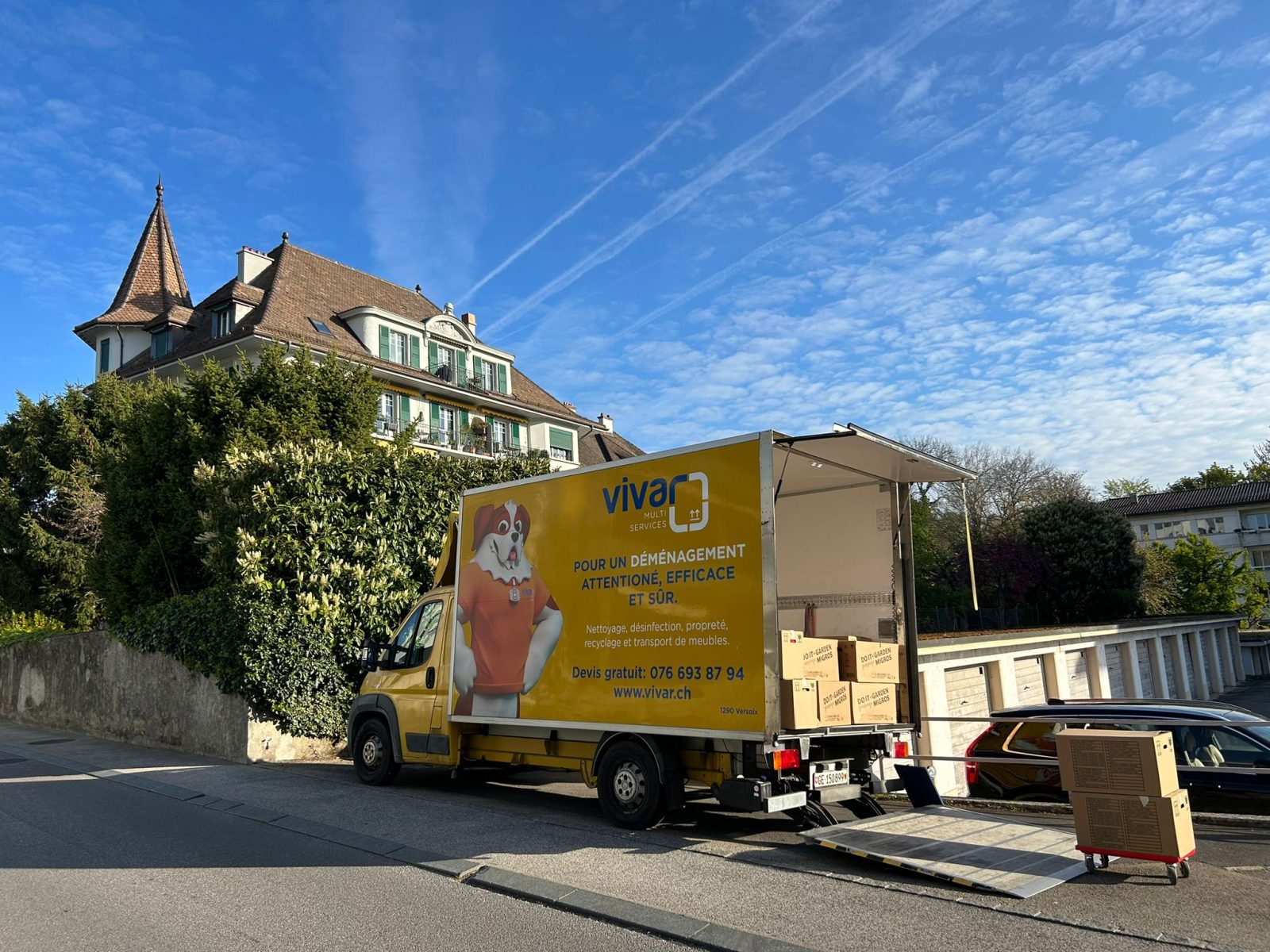 Transport à Genève – Vivar Multi Services (3/4)